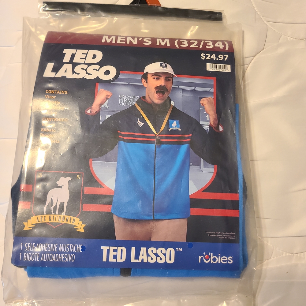 Ted Lasso Mens Halloween Costume